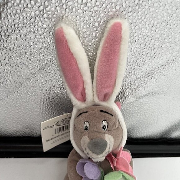Easter Bunny Gopher Disney Mini Bean Bag Plush (MBBP) Pooh Disney Store 9 1/2" - Picture 3 of 13